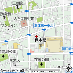 東京都足立区保木間3丁目26周辺の地図