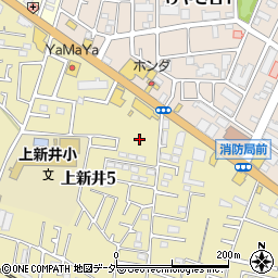 Ｋ’ｓＰＡＲＫ上新井第２駐車場周辺の地図
