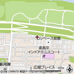 東京都板橋区新河岸1丁目25-2周辺の地図