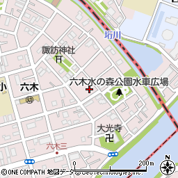 足立建設工業周辺の地図