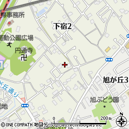 東京都清瀬市下宿2丁目435-7周辺の地図