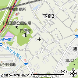 東京都清瀬市下宿2丁目404周辺の地図