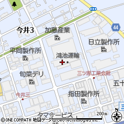 鴻池運輸株式会社　青梅流通センター　営業所周辺の地図