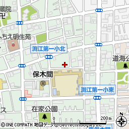 東京都足立区保木間3丁目28-13周辺の地図