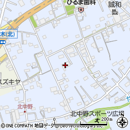 埼玉県入間市宮寺2316-2周辺の地図