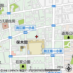 東京都足立区保木間3丁目28-12周辺の地図