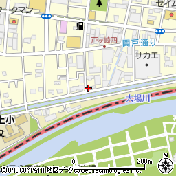 埼玉県三郷市戸ヶ崎1689周辺の地図