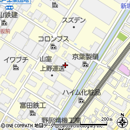 キューソー流通システム松戸営業所周辺の地図