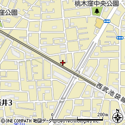 埼玉県所沢市上新井4丁目2-20周辺の地図