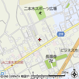 埼玉県入間市二本木2876周辺の地図