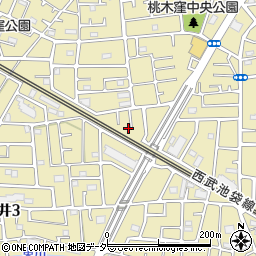 埼玉県所沢市上新井4丁目2-18周辺の地図