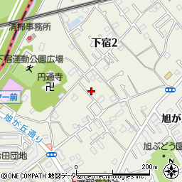 東京都清瀬市下宿2丁目436-8周辺の地図