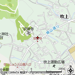 東京都青梅市吹上266周辺の地図