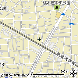 埼玉県所沢市上新井4丁目2-10周辺の地図