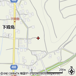 長野県伊那市東春近下殿島周辺の地図