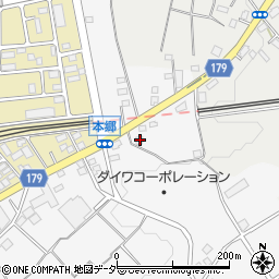 埼玉県所沢市本郷24周辺の地図