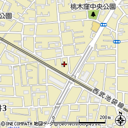 埼玉県所沢市上新井4丁目2-11周辺の地図