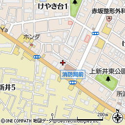 埼玉西部消防局　企画財政課周辺の地図