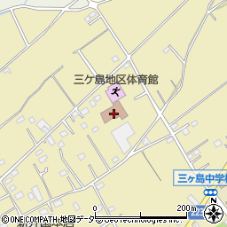所沢市三ヶ島まちづくりセンター周辺の地図