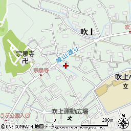 東京都青梅市吹上242-16周辺の地図