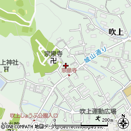東京都青梅市吹上266-2周辺の地図