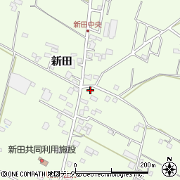 千葉県成田市新田213周辺の地図