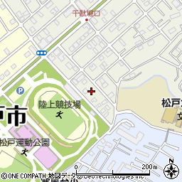 千葉県松戸市千駄堀1632周辺の地図