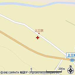 山梨県北杜市武川町三吹314周辺の地図