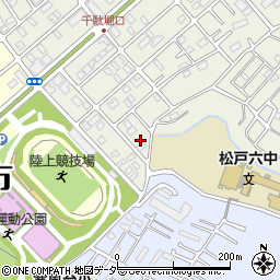 千葉県松戸市千駄堀1652周辺の地図