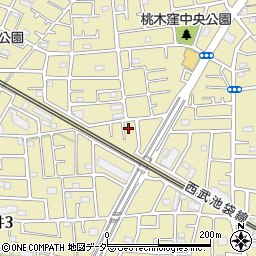 埼玉県所沢市上新井4丁目2-12周辺の地図