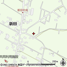 千葉県成田市新田216周辺の地図