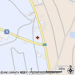 千葉県香取市大角1650周辺の地図