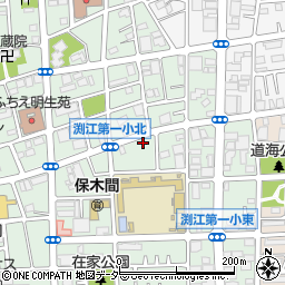 東京都足立区保木間3丁目28-6周辺の地図