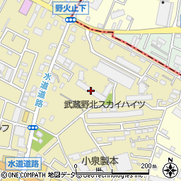 武蔵野北第２スカイハイツ周辺の地図