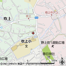 東京都青梅市吹上172周辺の地図