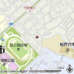 千葉県松戸市千駄堀1650周辺の地図