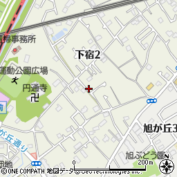 東京都清瀬市下宿2丁目440-1周辺の地図