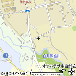 山梨県北杜市長坂町塚川173周辺の地図