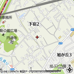 東京都清瀬市下宿2丁目440-2周辺の地図