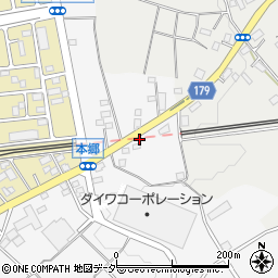 埼玉県所沢市本郷4-8周辺の地図