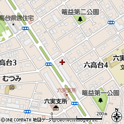 ＥＮＥＯＳ　松戸六高台水素ステーション周辺の地図
