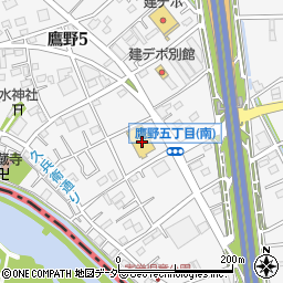 ダイソー三郷鷹野店周辺の地図