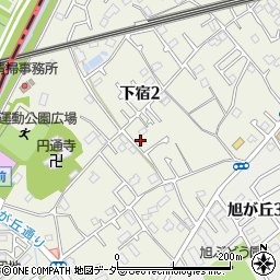 東京都清瀬市下宿2丁目440-7周辺の地図