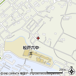 千葉県松戸市千駄堀1241-3周辺の地図