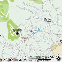 東京都青梅市吹上263周辺の地図