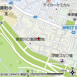 埼玉県川口市飯原町周辺の地図