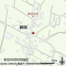 千葉県成田市新田221周辺の地図