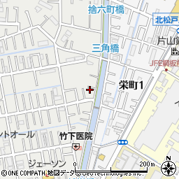 千葉県松戸市古ケ崎1096周辺の地図