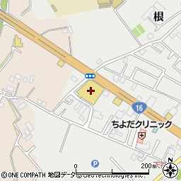 タイヨー白井マート店周辺の地図