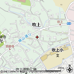 東京都青梅市吹上247-1周辺の地図